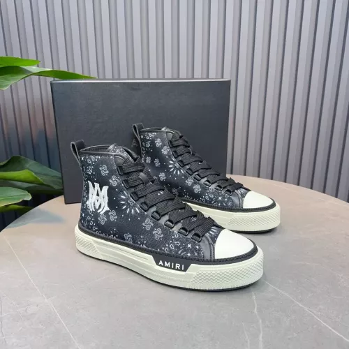 Amiri High Tops Shoes For Men #1361827 $112.00 USD, Wholesale Replica Amiri High Tops Shoes