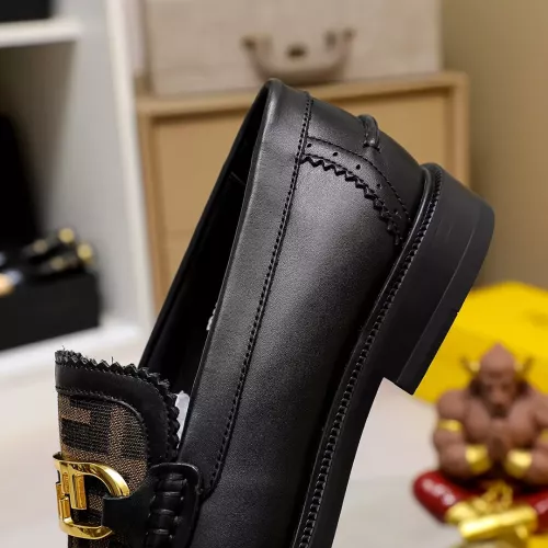 Replica Fendi Leather Shoes For Men #1361897 $85.00 USD for Wholesale