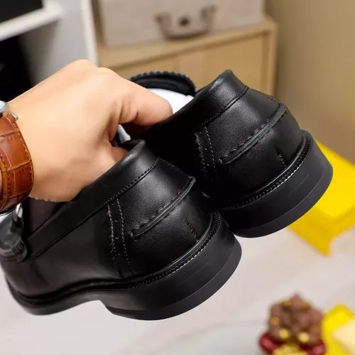 Replica Fendi Leather Shoes For Men #1361898 $85.00 USD for Wholesale