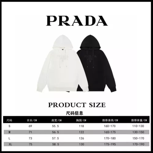 Replica Prada Hoodies Long Sleeved For Unisex #1361984 $64.00 USD for Wholesale