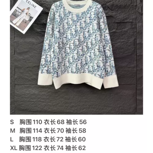 Replica Christian Dior Sweaters Long Sleeved For Unisex #1361999 $88.00 USD for Wholesale