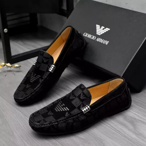 Armani Leather Shoes For Men #1362014
