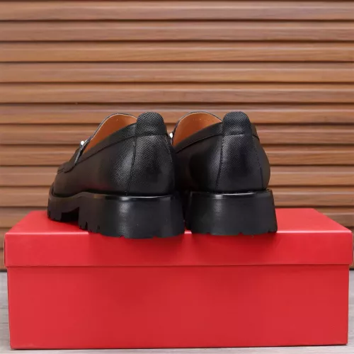 Replica Salvatore Ferragamo Leather Shoes For Men #1362017 $96.00 USD for Wholesale