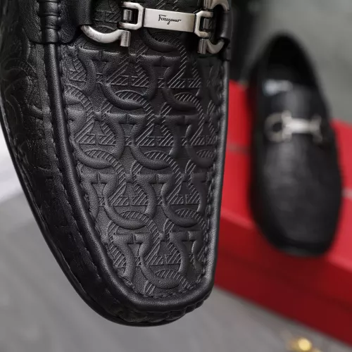 Replica Salvatore Ferragamo Leather Shoes For Men #1362024 $76.00 USD for Wholesale