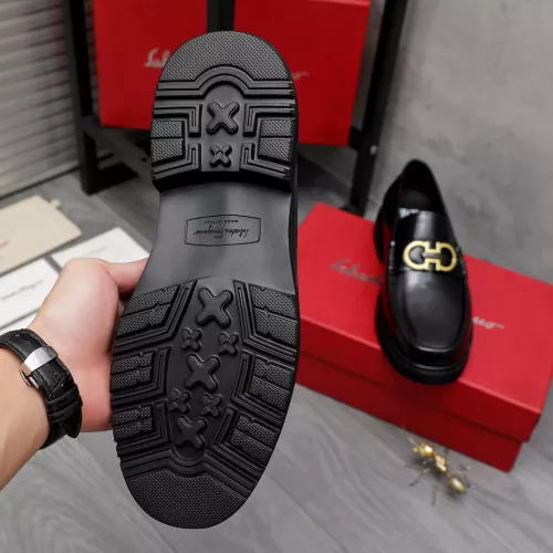 Replica Salvatore Ferragamo Leather Shoes For Men #1362029 $96.00 USD for Wholesale