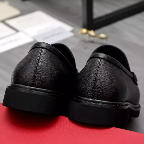 Replica Salvatore Ferragamo Leather Shoes For Men #1362030 $96.00 USD for Wholesale
