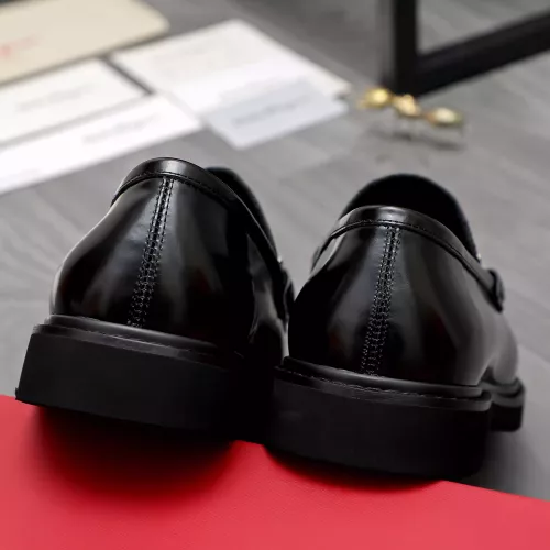 Replica Salvatore Ferragamo Leather Shoes For Men #1362031 $96.00 USD for Wholesale