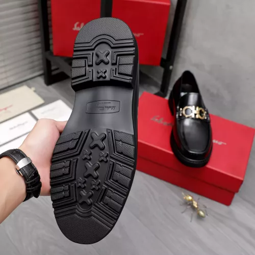 Replica Salvatore Ferragamo Leather Shoes For Men #1362032 $96.00 USD for Wholesale