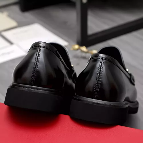 Replica Salvatore Ferragamo Leather Shoes For Men #1362032 $96.00 USD for Wholesale