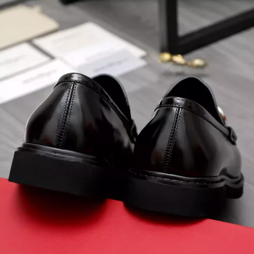 Replica Salvatore Ferragamo Leather Shoes For Men #1362034 $96.00 USD for Wholesale