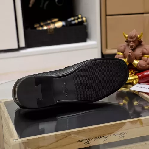Replica Salvatore Ferragamo Leather Shoes For Men #1362035 $88.00 USD for Wholesale