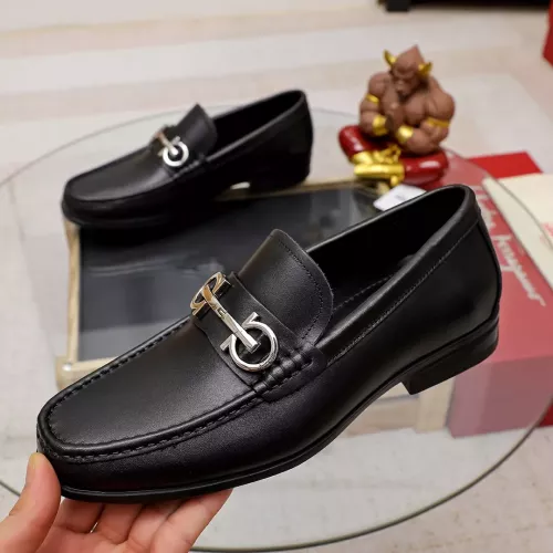 Salvatore Ferragamo Leather Shoes For Men #1362036