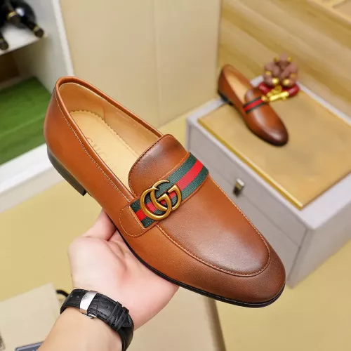 Replica Gucci Oxfords Shoes For Men #1362040 $76.00 USD for Wholesale