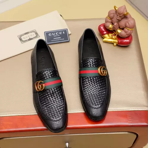 Replica Gucci Oxfords Shoes For Men #1362042 $76.00 USD for Wholesale