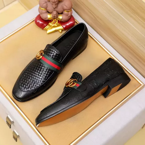Replica Gucci Oxfords Shoes For Men #1362042 $76.00 USD for Wholesale