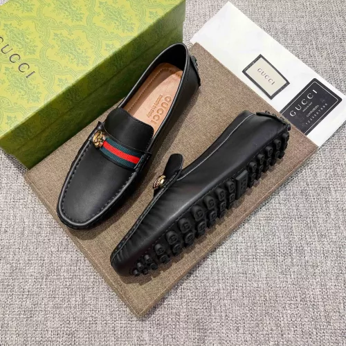Replica Gucci Oxfords Shoes For Men #1362052 $85.00 USD for Wholesale