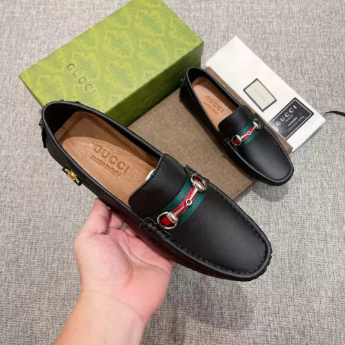 Replica Gucci Oxfords Shoes For Men #1362055 $85.00 USD for Wholesale