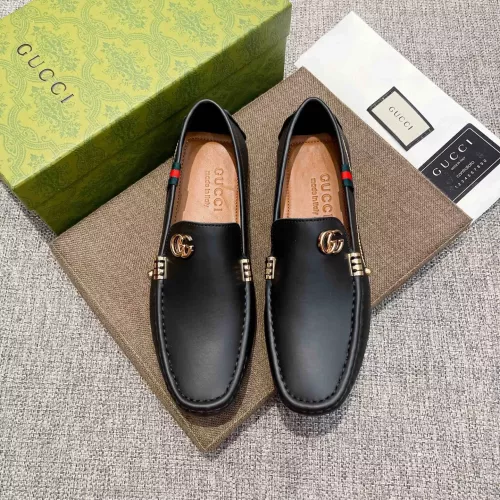 Replica Gucci Oxfords Shoes For Men #1362056 $85.00 USD for Wholesale