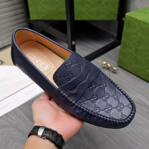 Replica Gucci Oxfords Shoes For Men #1362070 $76.00 USD for Wholesale