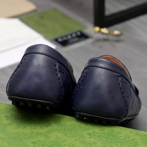 Replica Gucci Oxfords Shoes For Men #1362070 $76.00 USD for Wholesale