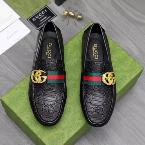 Replica Gucci Oxfords Shoes For Men #1362073 $80.00 USD for Wholesale
