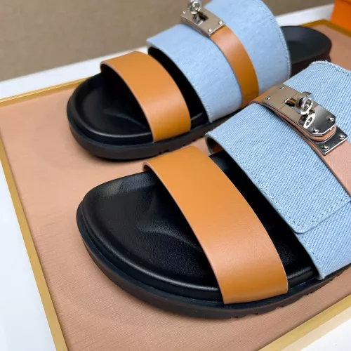 Replica Hermes Slippers For Women #1362087 $56.00 USD for Wholesale