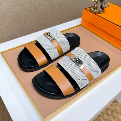 Hermes Slippers For Men #1362088 $56.00 USD, Wholesale Replica Hermes Slippers