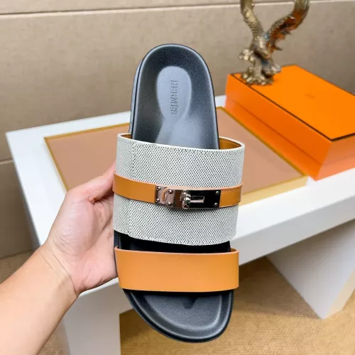 Replica Hermes Slippers For Women #1362089 $56.00 USD for Wholesale