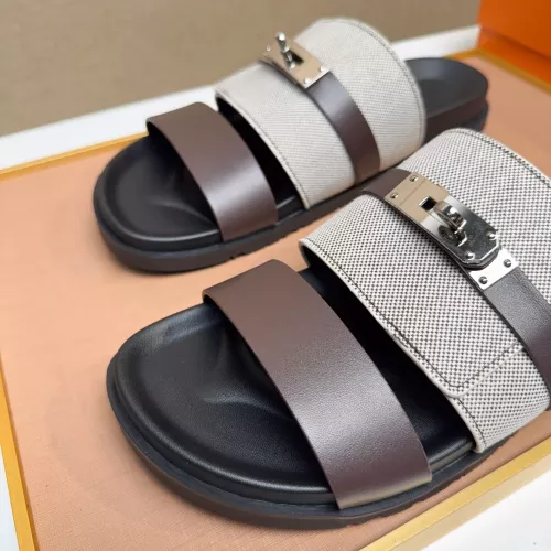 Replica Hermes Slippers For Women #1362091 $56.00 USD for Wholesale