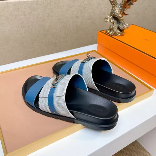 Replica Hermes Slippers For Men #1362094 $56.00 USD for Wholesale