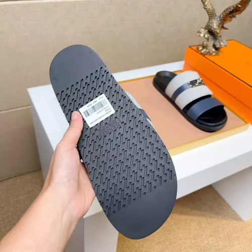 Replica Hermes Slippers For Men #1362096 $56.00 USD for Wholesale