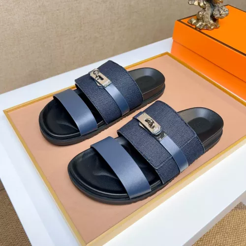 Hermes Slippers For Men #1362098 $56.00 USD, Wholesale Replica Hermes Slippers