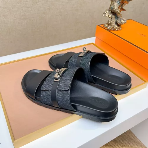 Replica Hermes Slippers For Men #1362102 $56.00 USD for Wholesale