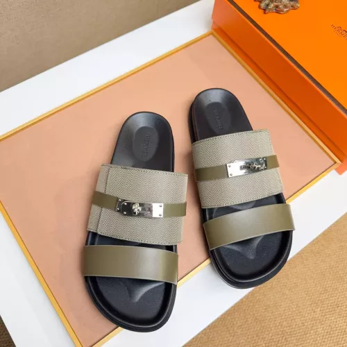 Replica Hermes Slippers For Women #1362105 $56.00 USD for Wholesale
