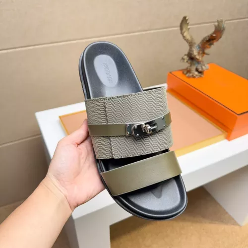 Replica Hermes Slippers For Women #1362105 $56.00 USD for Wholesale