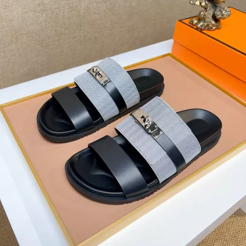 Hermes Slippers For Men #1362110 $56.00 USD, Wholesale Replica Hermes Slippers
