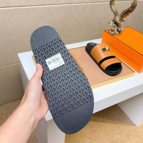Replica Hermes Slippers For Men #1362114 $56.00 USD for Wholesale