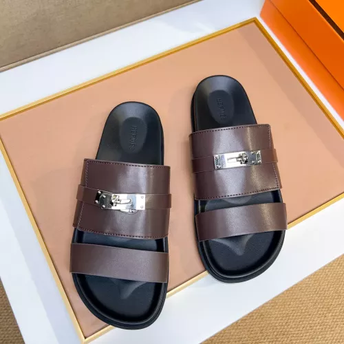 Replica Hermes Slippers For Women #1362117 $56.00 USD for Wholesale