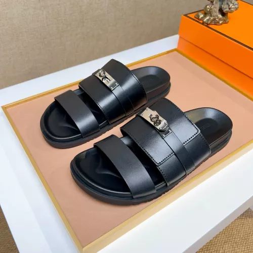 Hermes Slippers For Men #1362118 $56.00 USD, Wholesale Replica Hermes Slippers