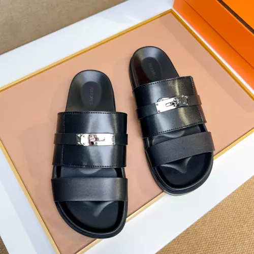 Replica Hermes Slippers For Women #1362119 $56.00 USD for Wholesale