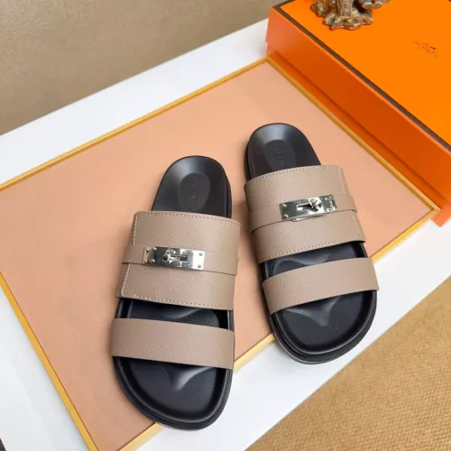 Replica Hermes Slippers For Women #1362121 $56.00 USD for Wholesale
