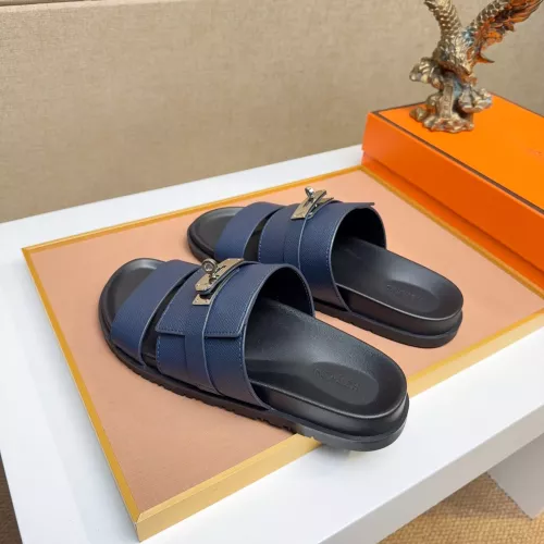 Replica Hermes Slippers For Men #1362124 $56.00 USD for Wholesale