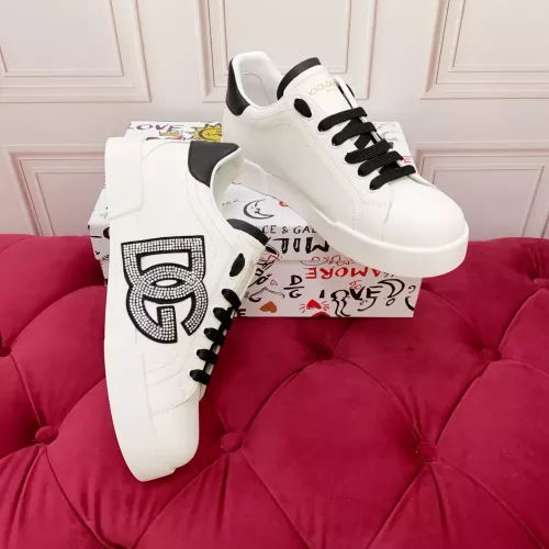 Replica Dolce & Gabbana D&G Casual Shoes For Women #1362135 $112.00 USD for Wholesale