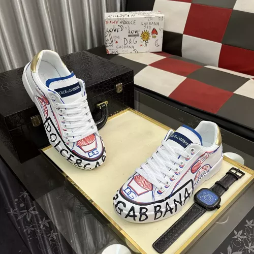 Replica Dolce & Gabbana D&G Casual Shoes For Women #1362144 $88.00 USD for Wholesale