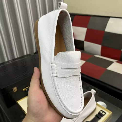 Replica Salvatore Ferragamo Leather Shoes For Men #1362167 $92.00 USD for Wholesale