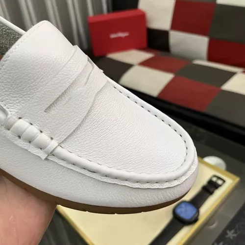 Replica Salvatore Ferragamo Leather Shoes For Men #1362167 $92.00 USD for Wholesale