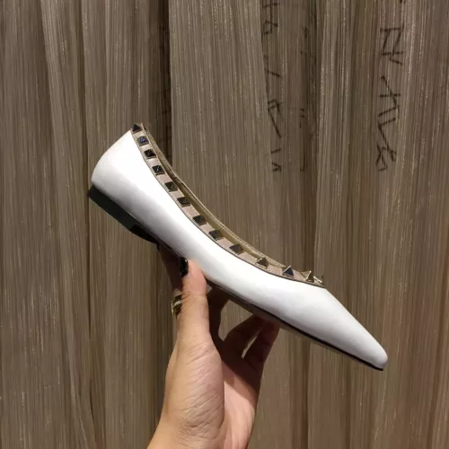 Replica Valentino Flat Shoes For Women #1362289 $92.00 USD for Wholesale