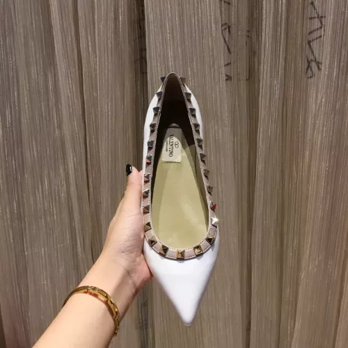 Replica Valentino Flat Shoes For Women #1362289 $92.00 USD for Wholesale