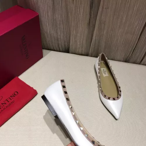 Replica Valentino Flat Shoes For Women #1362289 $92.00 USD for Wholesale