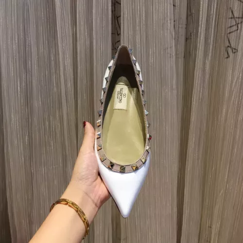 Replica Valentino Flat Shoes For Women #1362302 $92.00 USD for Wholesale